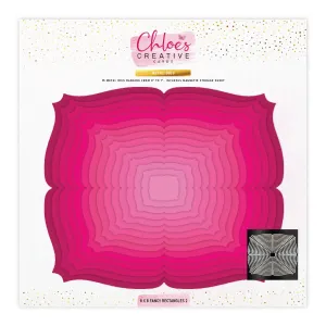 Chloes Creative Cards Metal Die Set - Fancy Rectangles 2