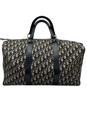 Christian Dior Vintage Blue Navy Trotter Duffle
