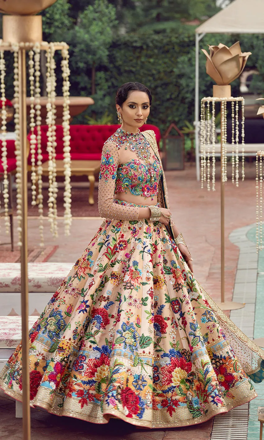 Classic Bridal Lehenga Choli Dupatta Wedding Dress