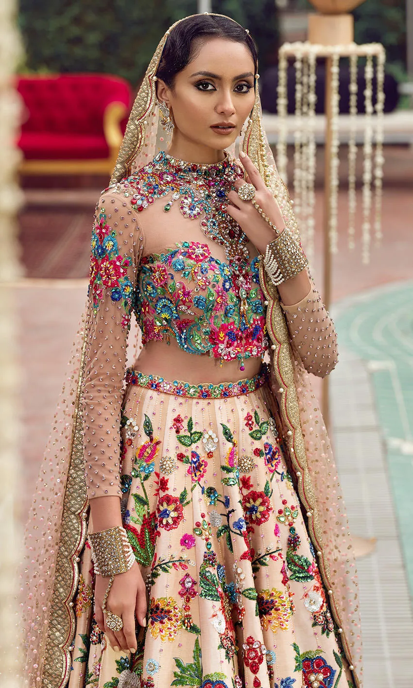 Classic Bridal Lehenga Choli Dupatta Wedding Dress