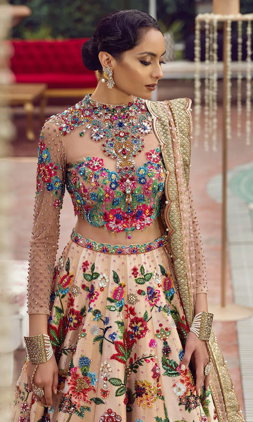 Classic Bridal Lehenga Choli Dupatta Wedding Dress