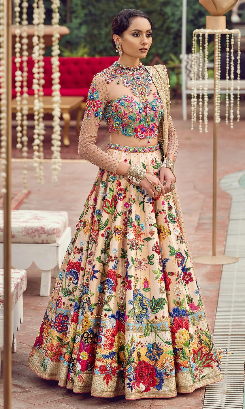 Classic Bridal Lehenga Choli Dupatta Wedding Dress