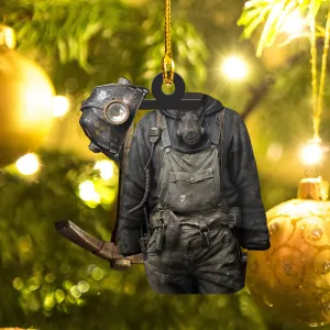 Coal Miner - Shaped Ornament
