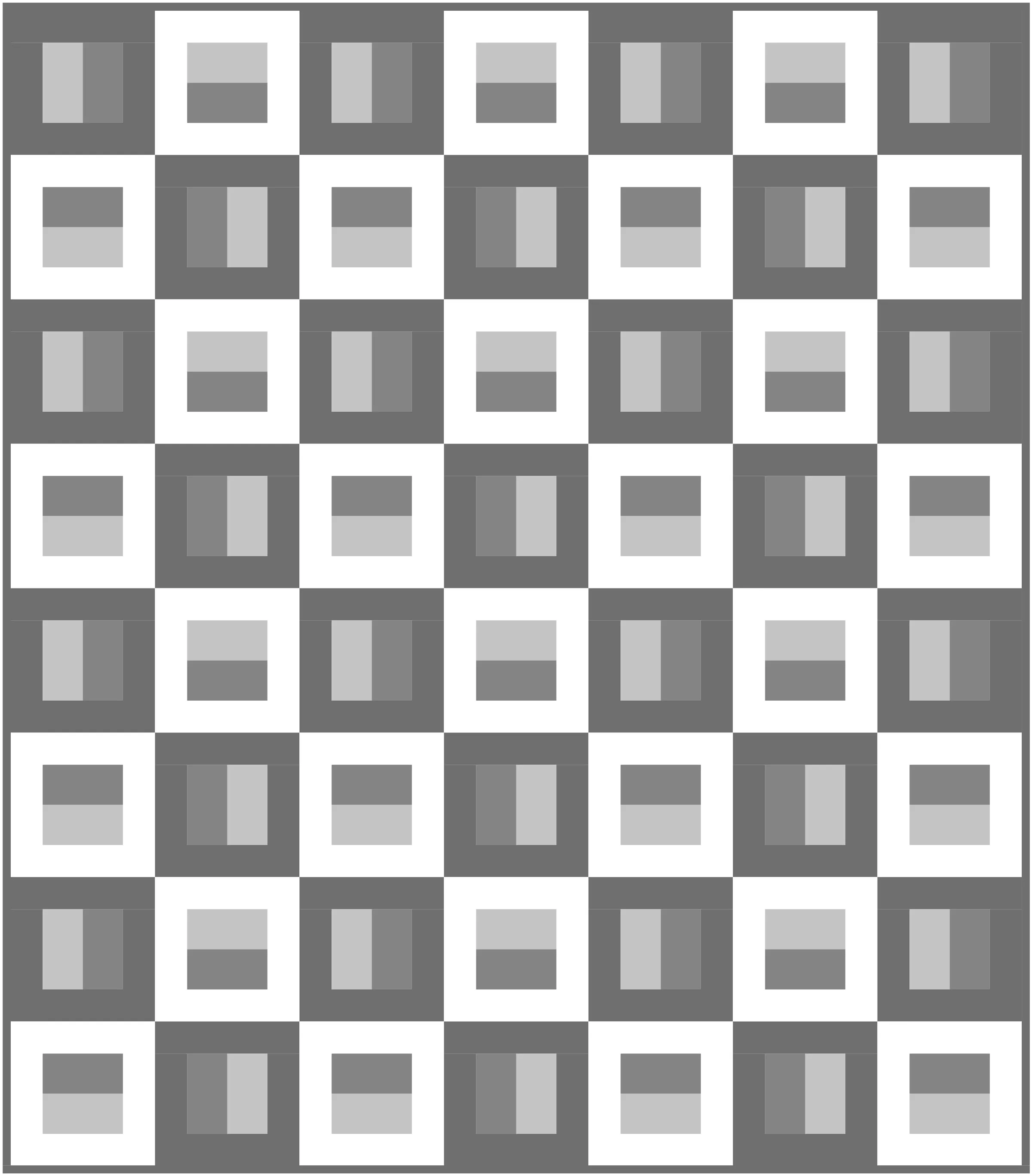 Color Chips Quilt Block Pattern