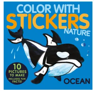 Color with Stickers - Ocean
