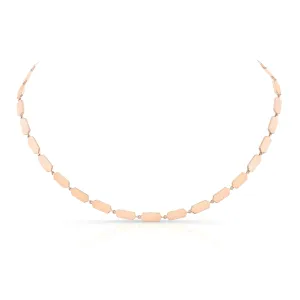 Confetti Necklace - Plain | Rose Gold