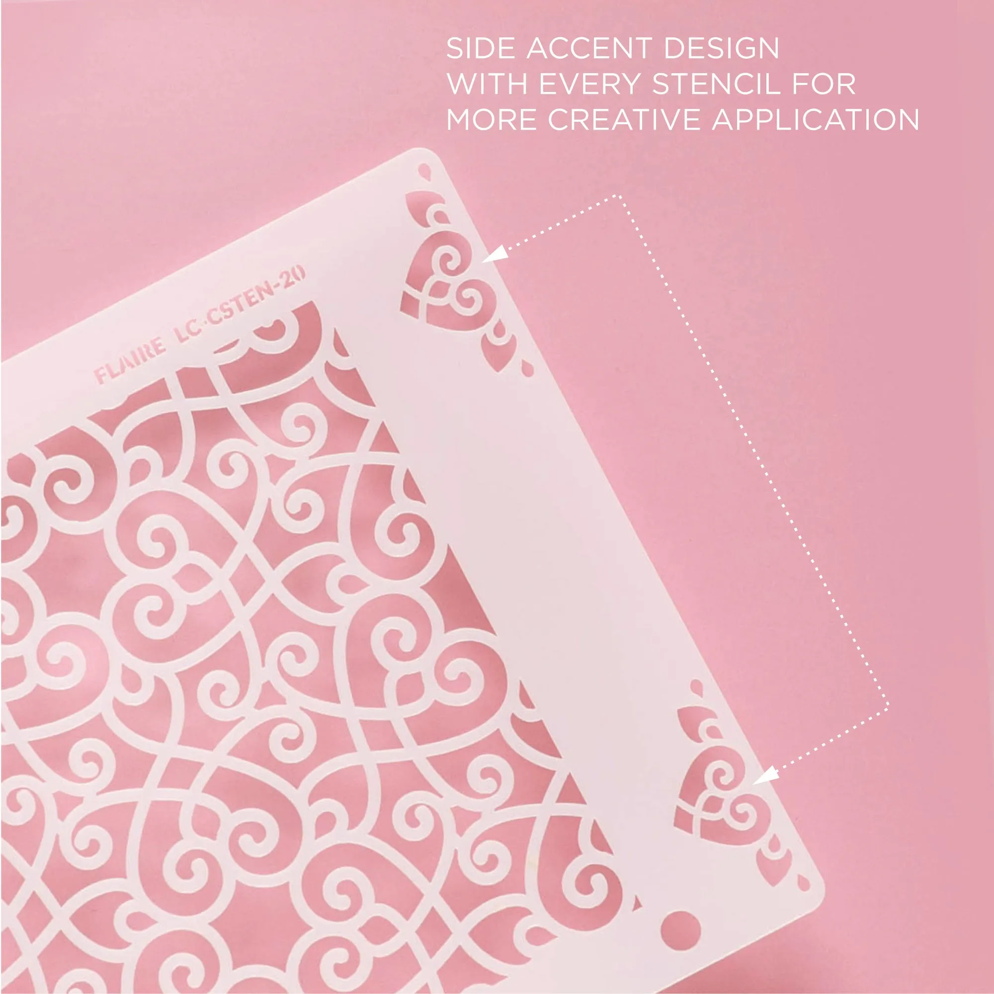 Cookie and Cupcake Stencil VORRA