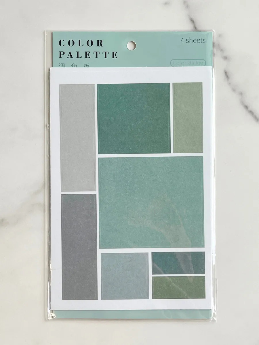 Cool Colored Geometric Sticker Set