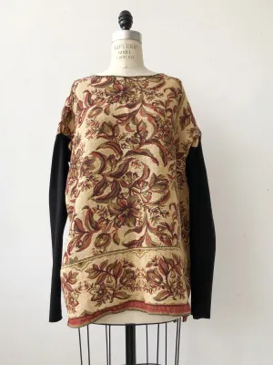 cotton jacquard pullover