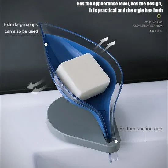 Creative Design Leaf Shape Soap Holder