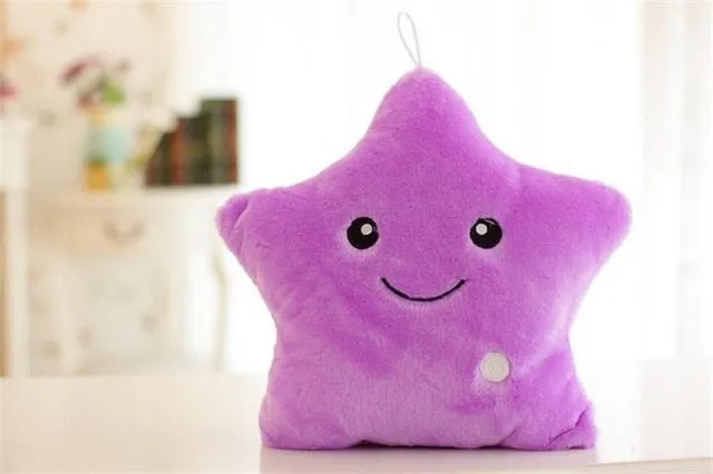 Creative Luminous Glowing Star Pillow