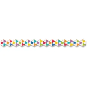 Creative Teaching Press Rustic Triangles Border