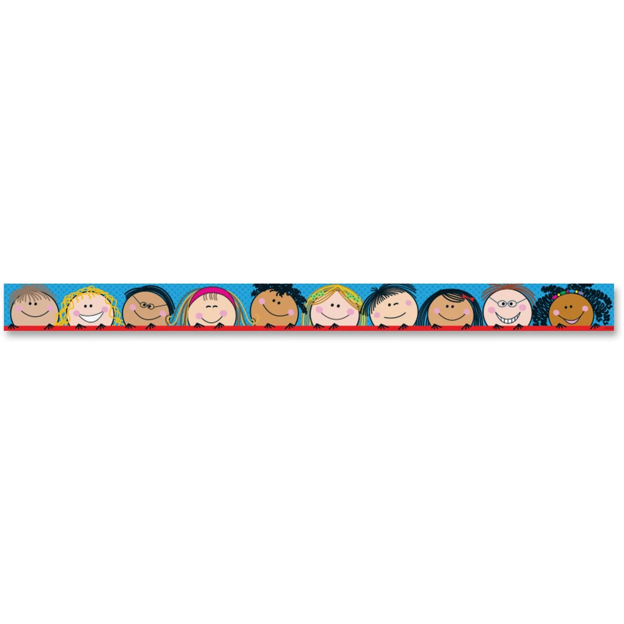 Creative Teaching Press Smiling Stick Kids Border