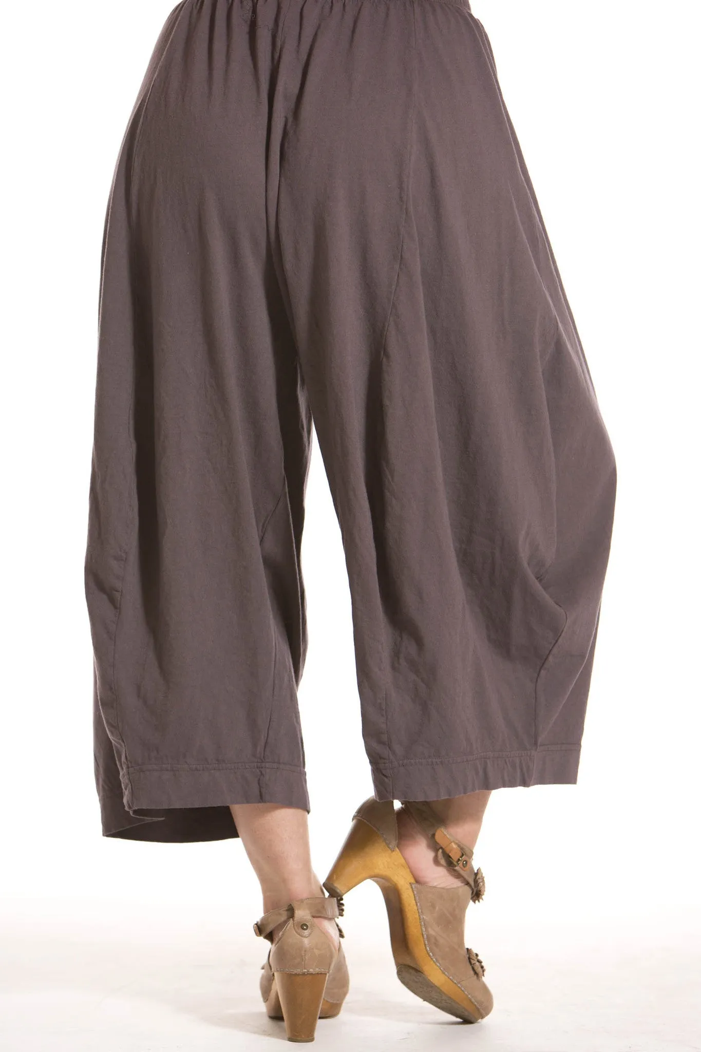 Cropped OJ 3-D Pant Printed- Blue Fish Clothing