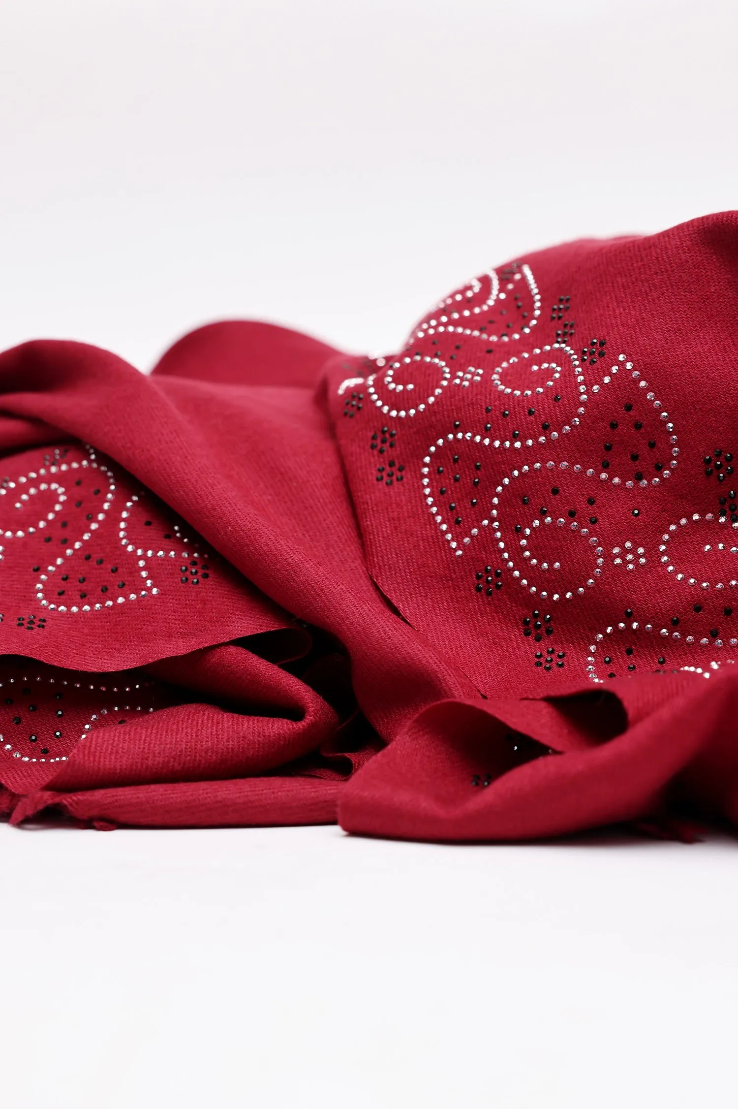 CRYSTAL SWIRL SCARF