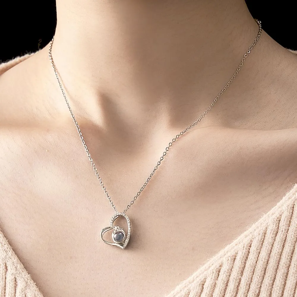 Custom Creative Heart Necklace