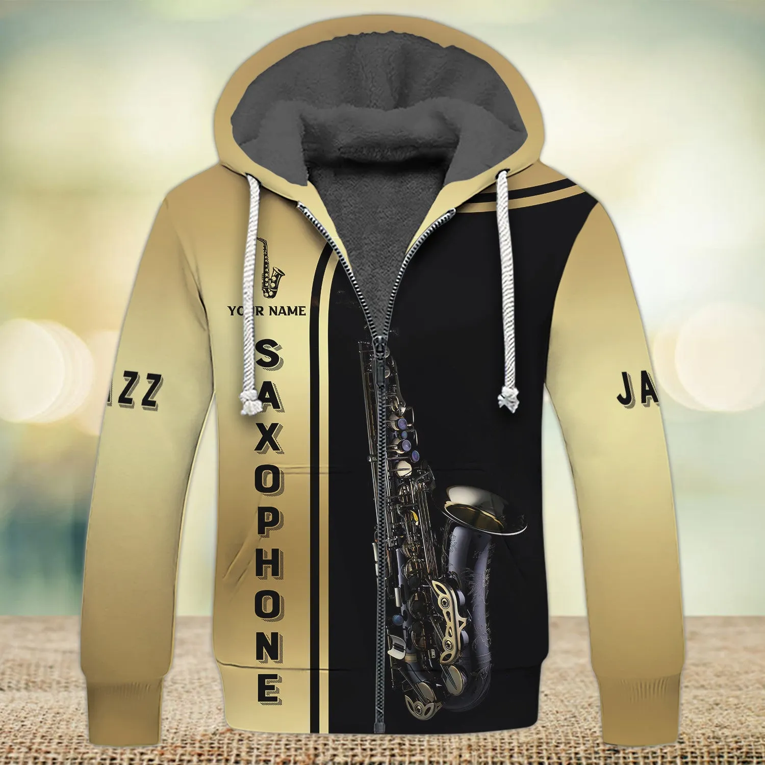 Custom Saxophone Shirts Saxophone Pattern Design Shirts 2745