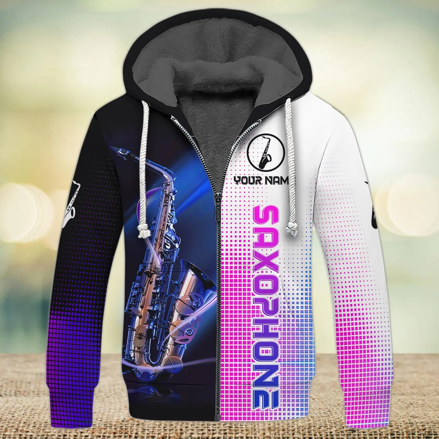 Custom Saxophone Shirts Saxophone Pattern Design Shirts 2750