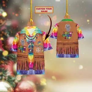 Custom Shaped Ornament - Hippie 11