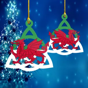 Custom Shaped Ornament - Wales 1