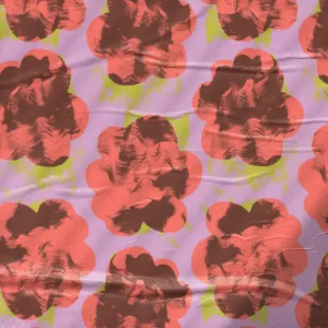 Cute pink floral surface pattern design