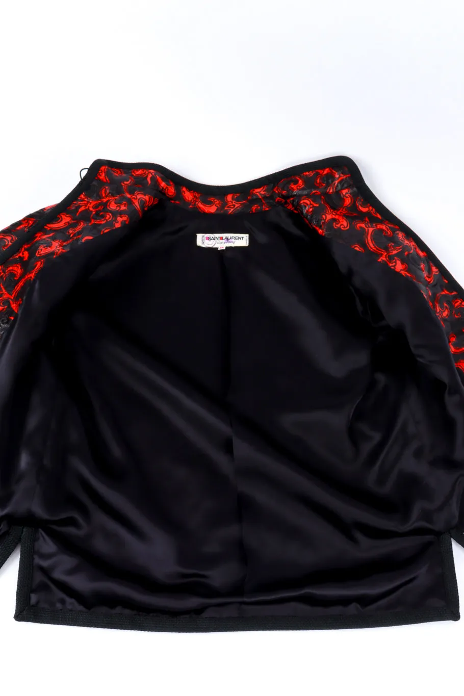 Damask Jacquard Mandarin Jacket
