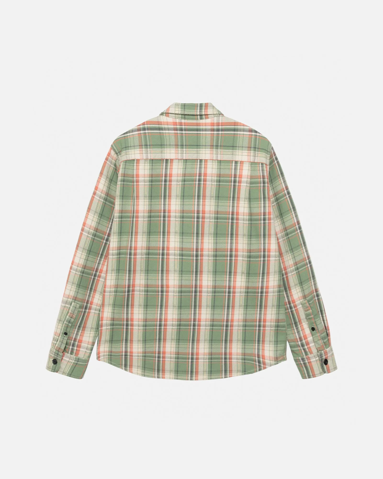 DAN WASHED COTTON PLAID SHIRT