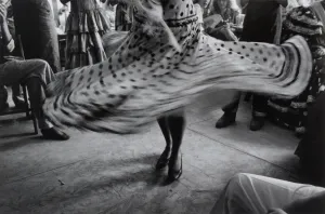 Dancer’s skirt at a fair, Seville, Spain