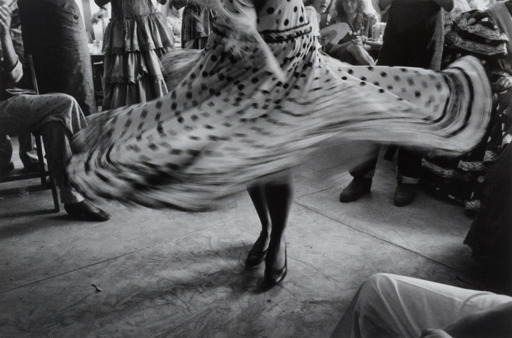 Dancer’s skirt at a fair, Seville, Spain