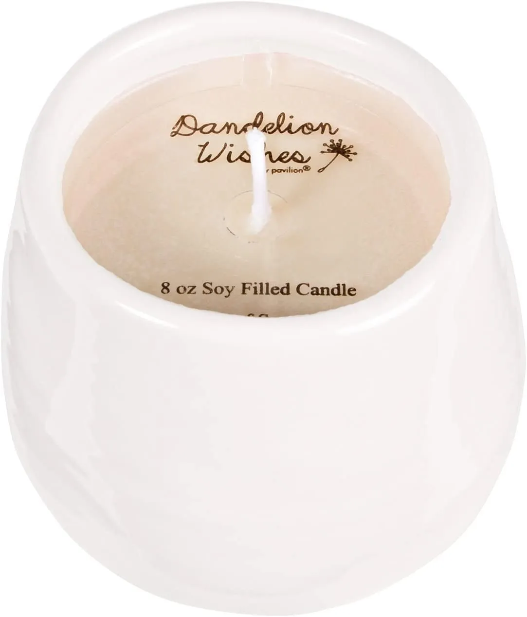 Dandelion Always Wished for a Friend like You Ceramic Soy Candle
