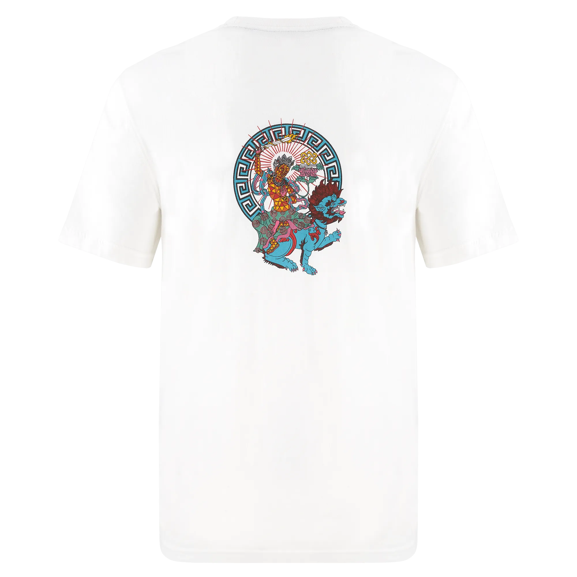 Deity T-Shirt - Katha White