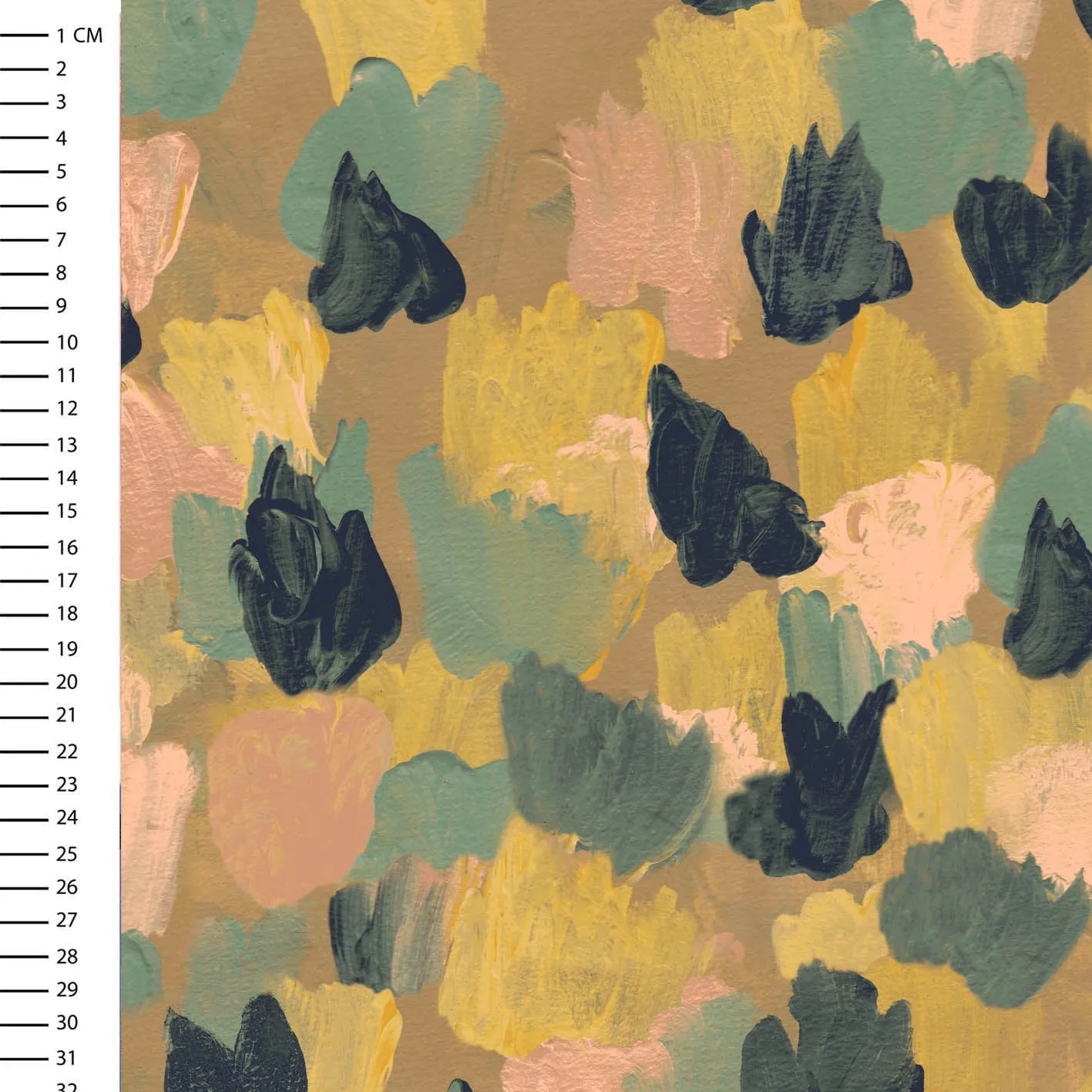 Desert flower field surface pattern design