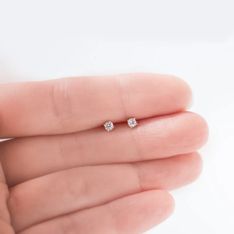 Diamond Stud Earrings