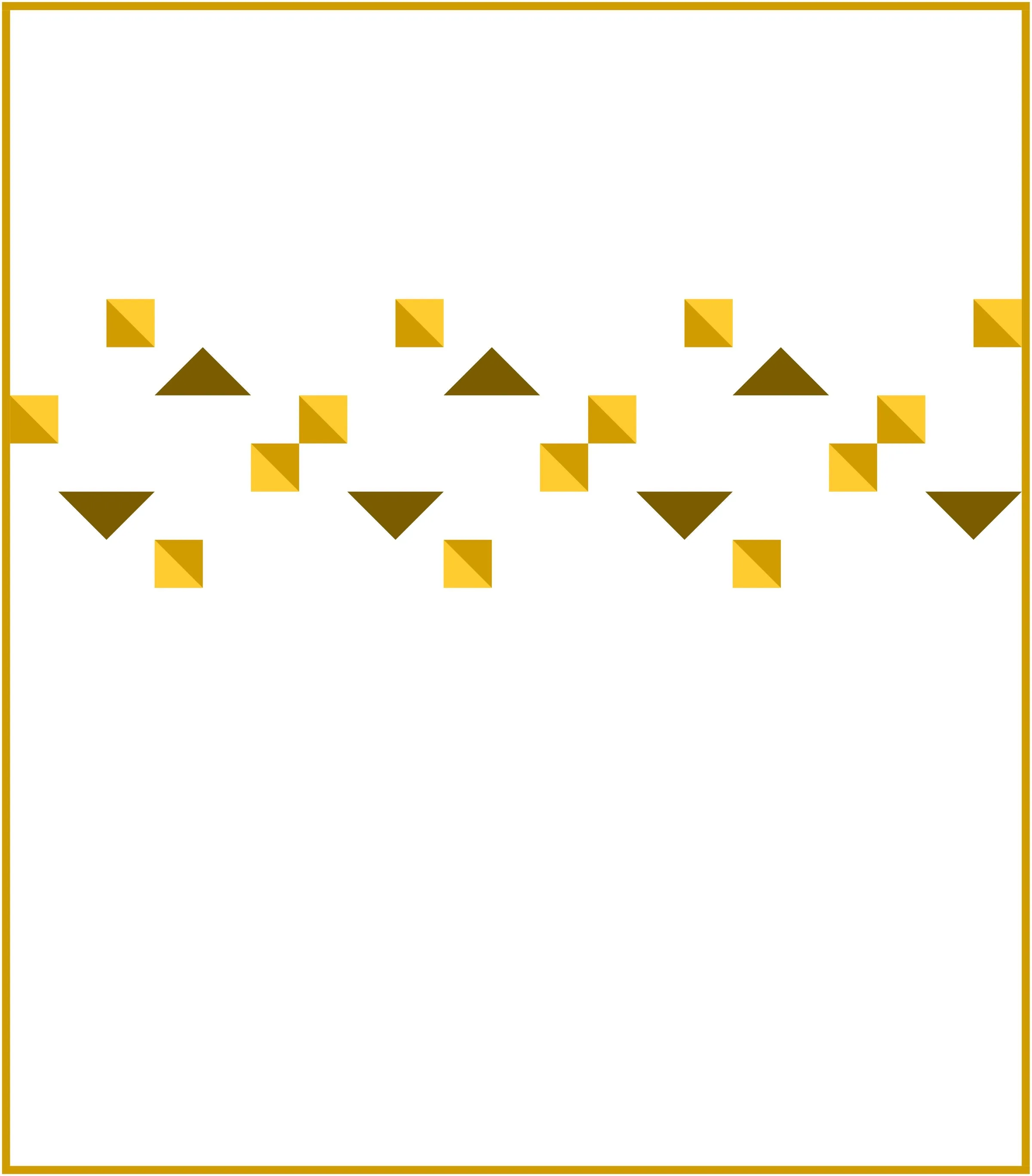 Double Time Quilt Block Pattern