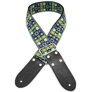 DSL Guitar Strap Jacquard Weaving Ice