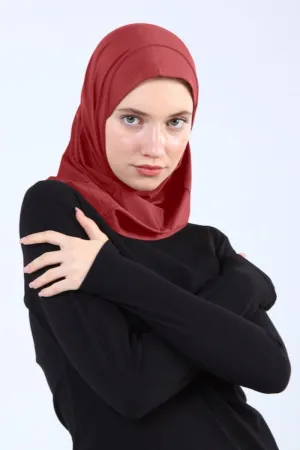 Elegant Full-Coverage Sport Hijab  | Maroon