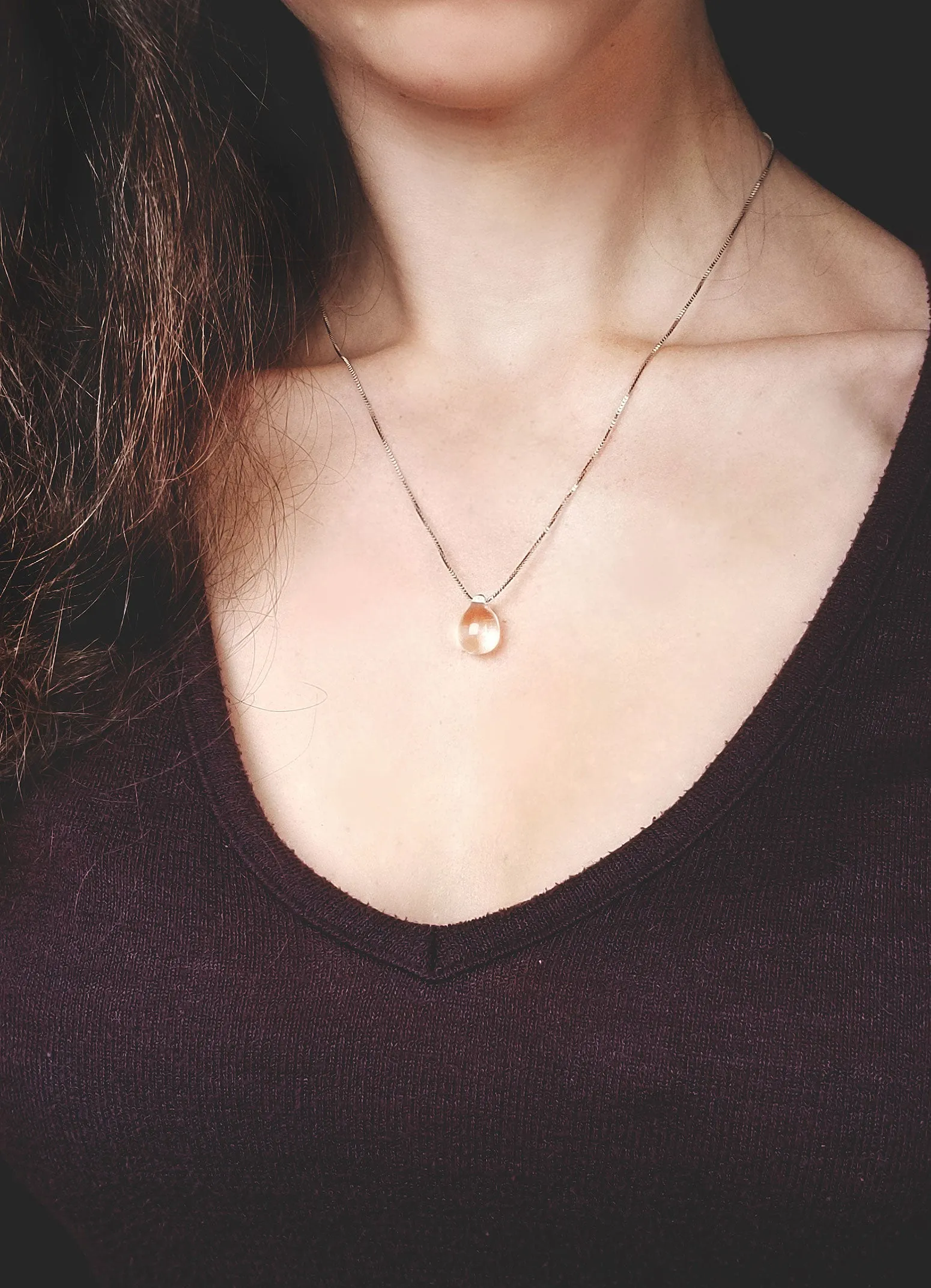 Elven Teardrop Necklace