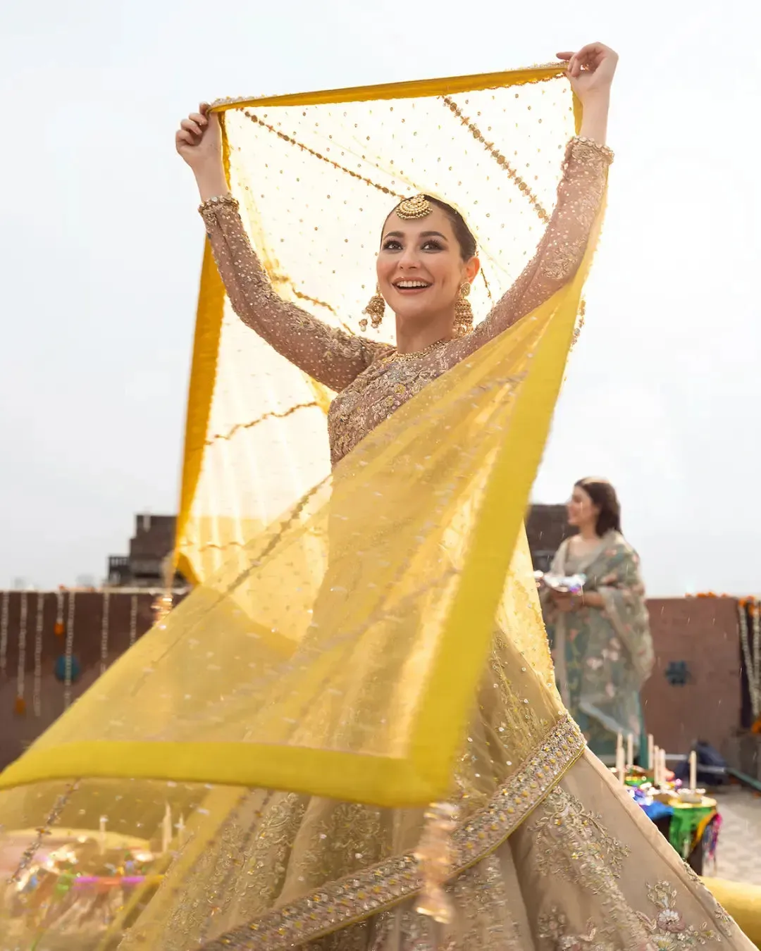 Embellished Bridal Lehenga Choli and Dupatta Dress
