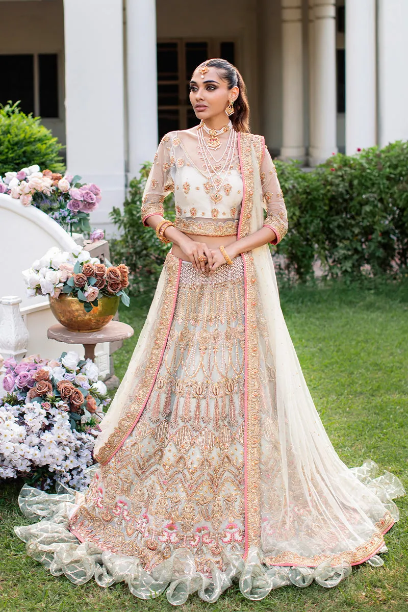 Embellished Bridal Lehenga with Choli and Dupatta Dress