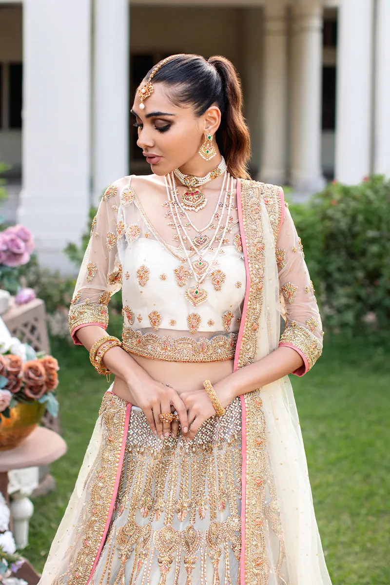 Embellished Bridal Lehenga with Choli and Dupatta Dress