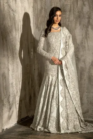 Embellished Frock Lehenga Designs Bridal Dress #BN1130