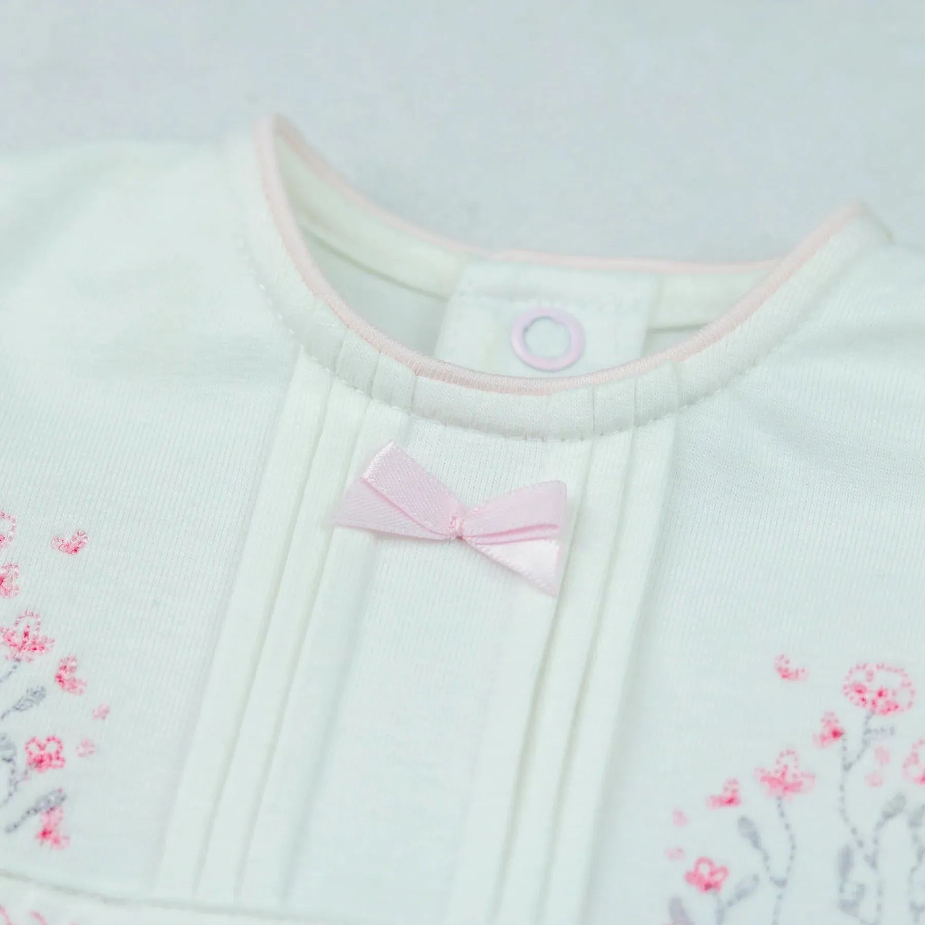Emile et Rose Jemma Baby Girls Floral Embroidery Romper