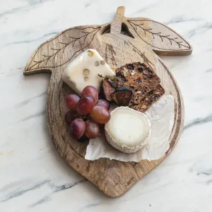 Etched Lemon Serving Board