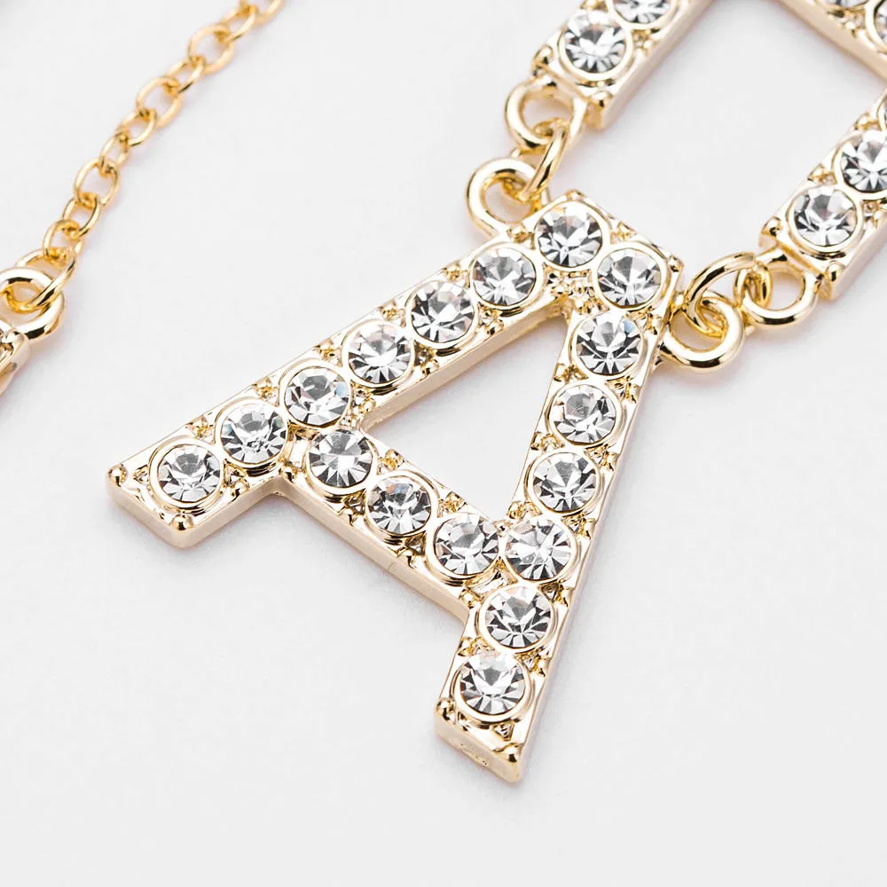 Exaggerated Temperament Long Earrings Diamond-studded Earrings Female Personality Simple Plating Gold Earrings