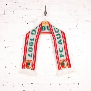 FC Augsburg Football Scarf - White - One Size
