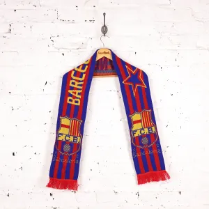 F.C Barcelona Football Scarf - Red - One Size