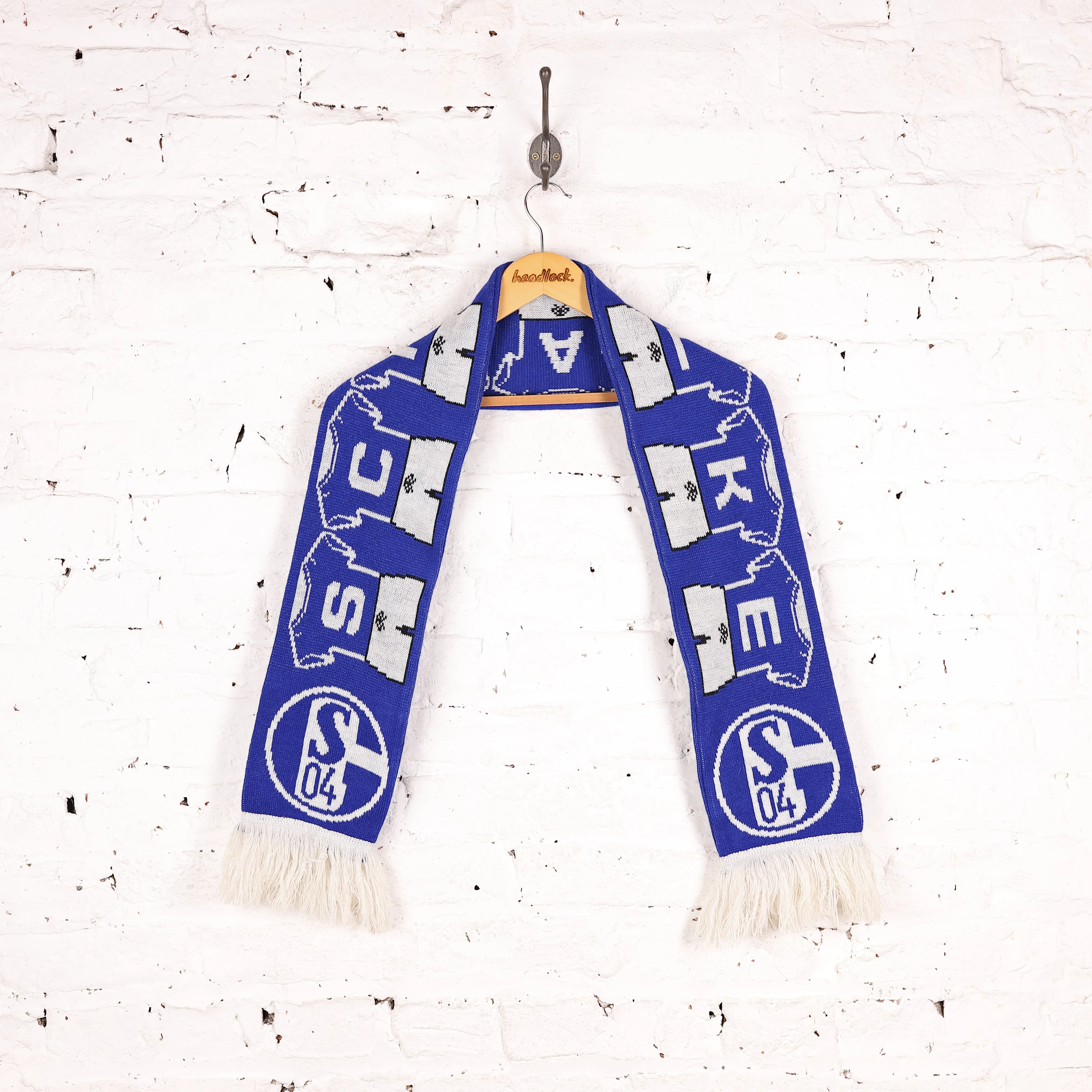 FC Schalke 04 Football Scarf - Blue - One Size