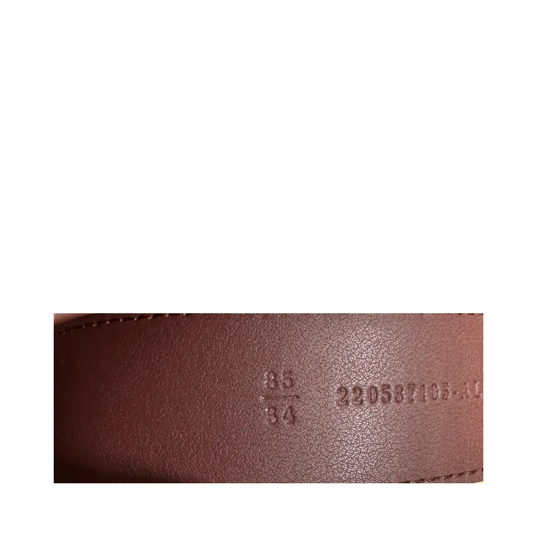 Fendi FF Jacquard Belt - Size 85