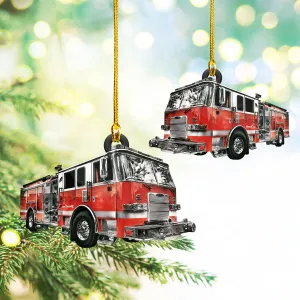Firefighter Ornament - Shaped Ornament - K20