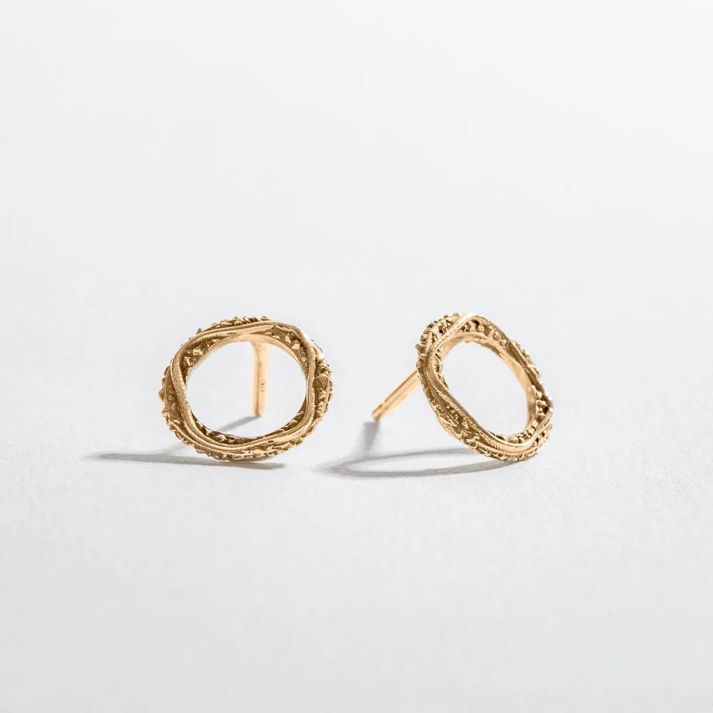 FIRST CONTACT STUDS | 14K GOLD